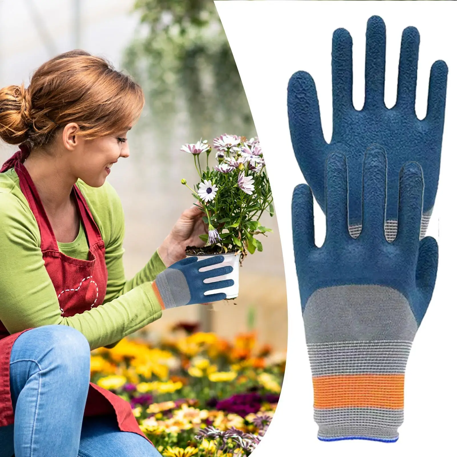 Guantes de Jardinería para Mujer Resistentes