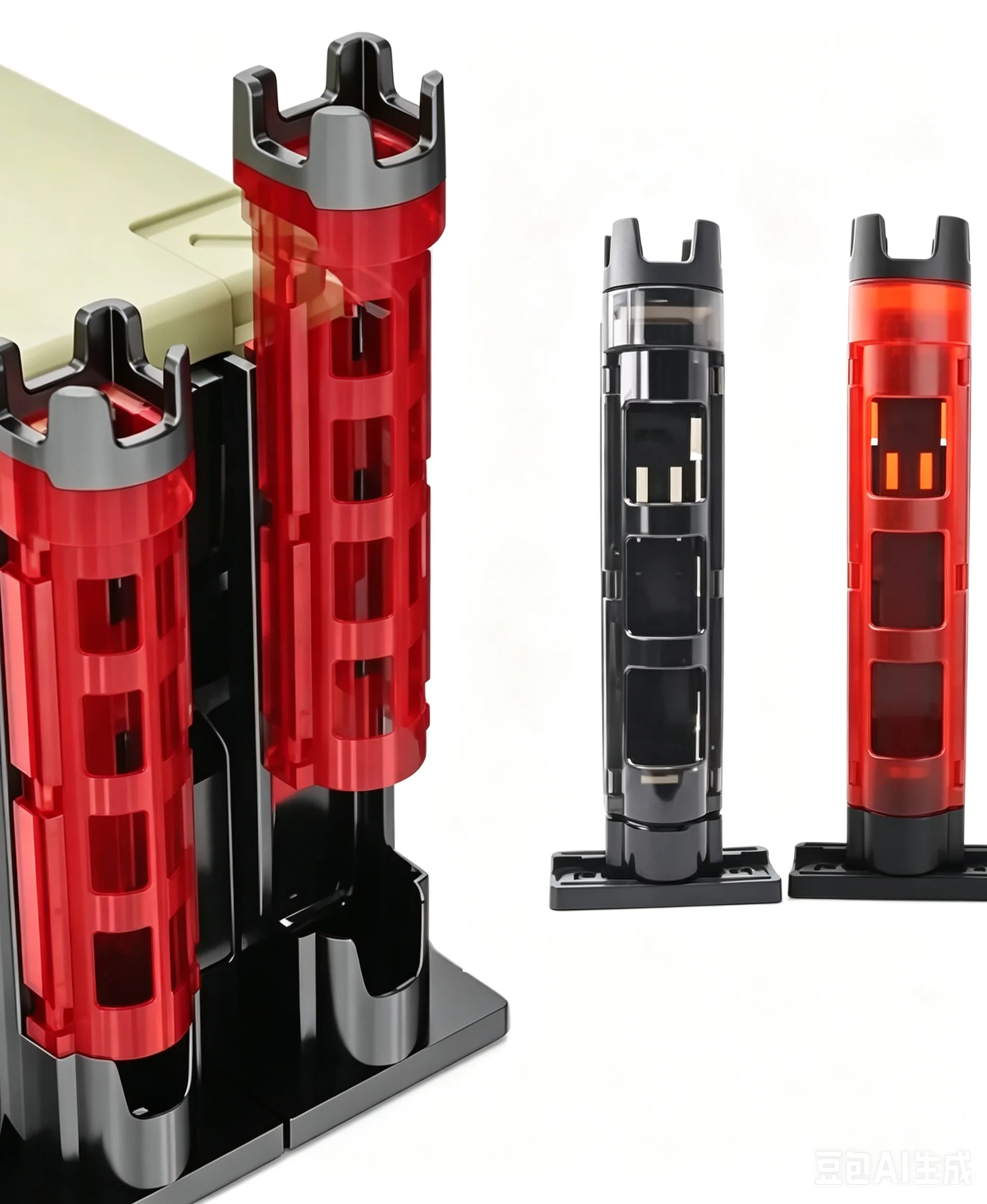 Fishing Box Rod Tube Holder, Detachable Adjustable Snap-On Mount Bracket, Portable Outdoor Carp Sea Fishing Tackle Accessory image 6