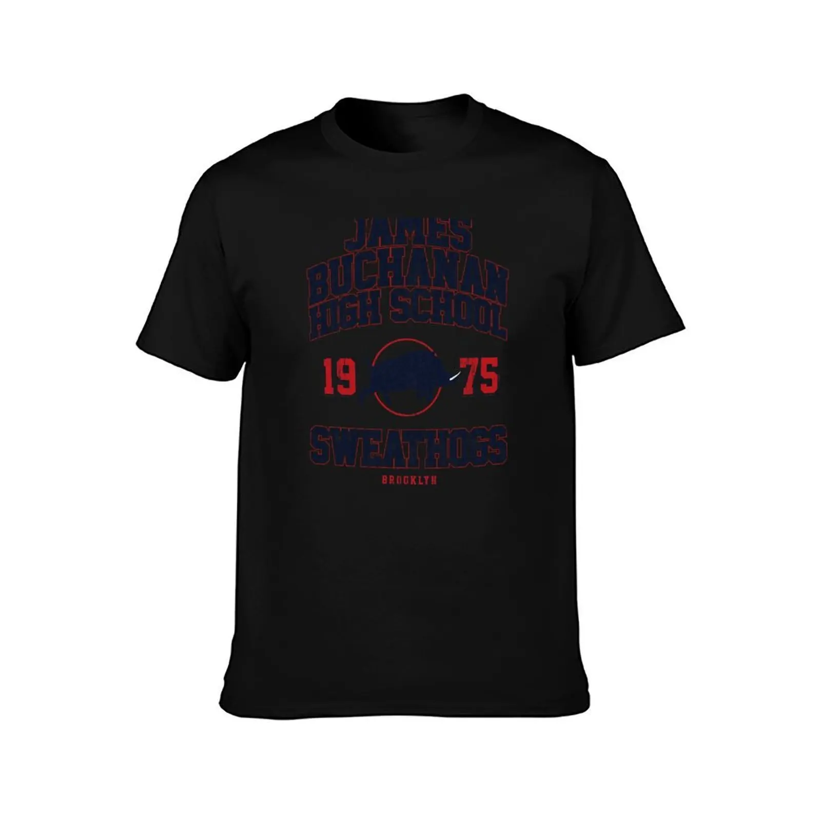 James Buchanan High Sweathogs (Variant) T-Shirt, Summer Casual Cotton Tee, Oversized Streetwear Tops, Vintage Graphic Print