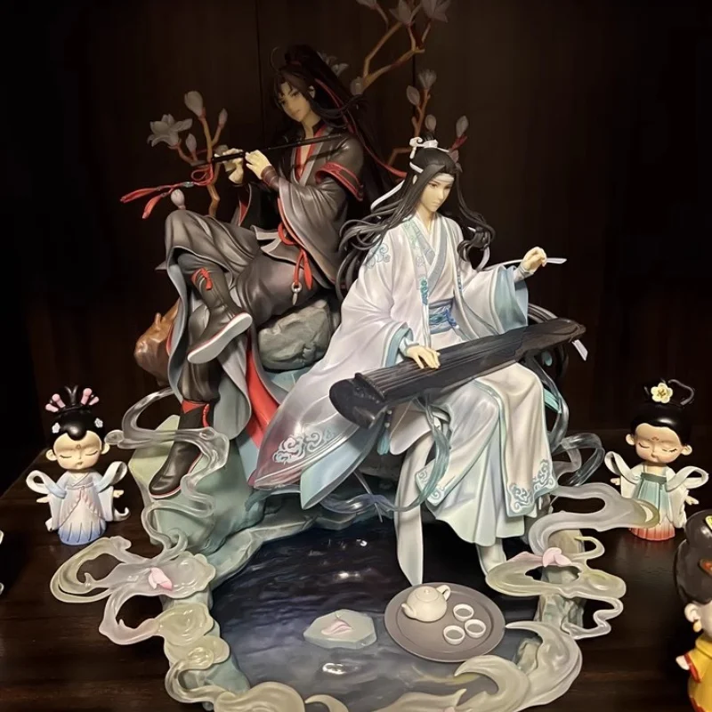 Action Figures Mo Dao Zu Shi 1/8  Ver Garage Kit Wei Wuxian Lan Wangji Wuxian Desktop Collection Play Ornament Surprise Gifts