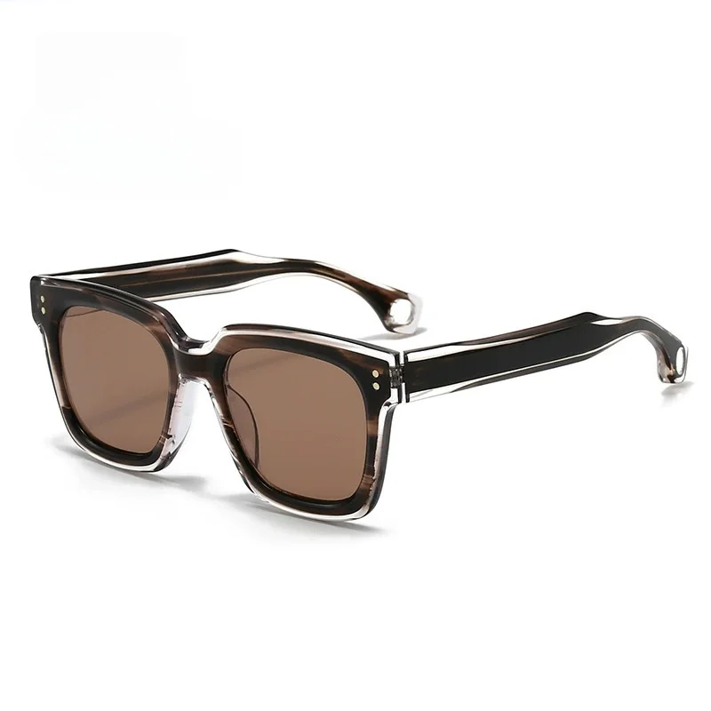 Belight البصرية مربع الشكل خمر الرجعية خلات الرجال النساء بارد أزياء النظارات الشمسية العصرية مع حالة SPENCE