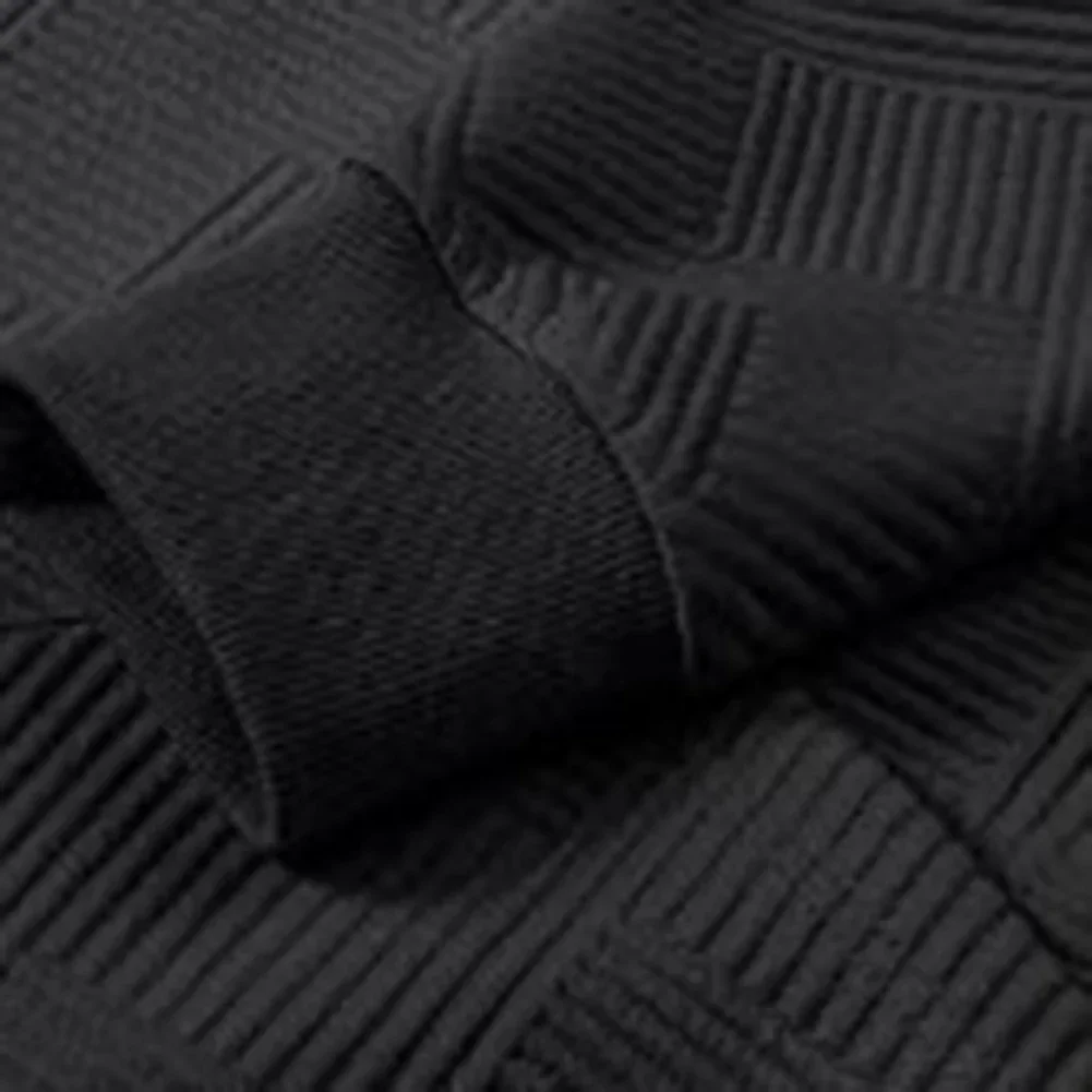 Texture Solid Hoodie L M Casual Long Sleeve Hooded Neckline Casual Style Attire Long Sleeve Design Perfect For Vacation