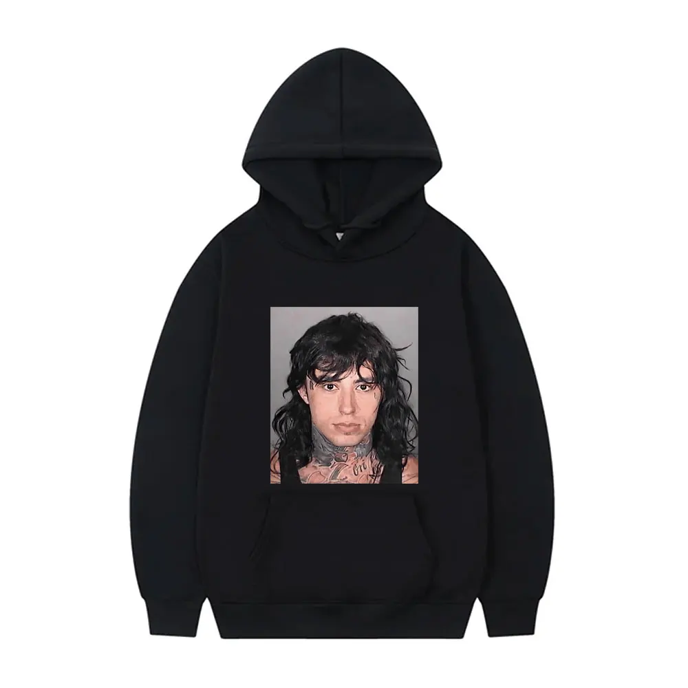 

Ronnie Radke Mugshot Hoodie Men Women Fashion Streetwear Male Casual Fleece Cotton Sweatshirt Unisex Vintage Oversized Hoodies