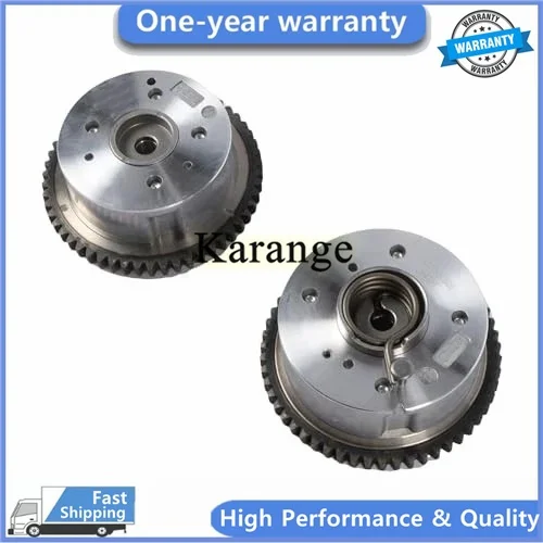 

2Pcs Intake Exhaust Camshaft Gear CVVT For Hyundai SantaFe Tucson For Kia Forte Optima 24370-2G000 24350-25000 243702G000