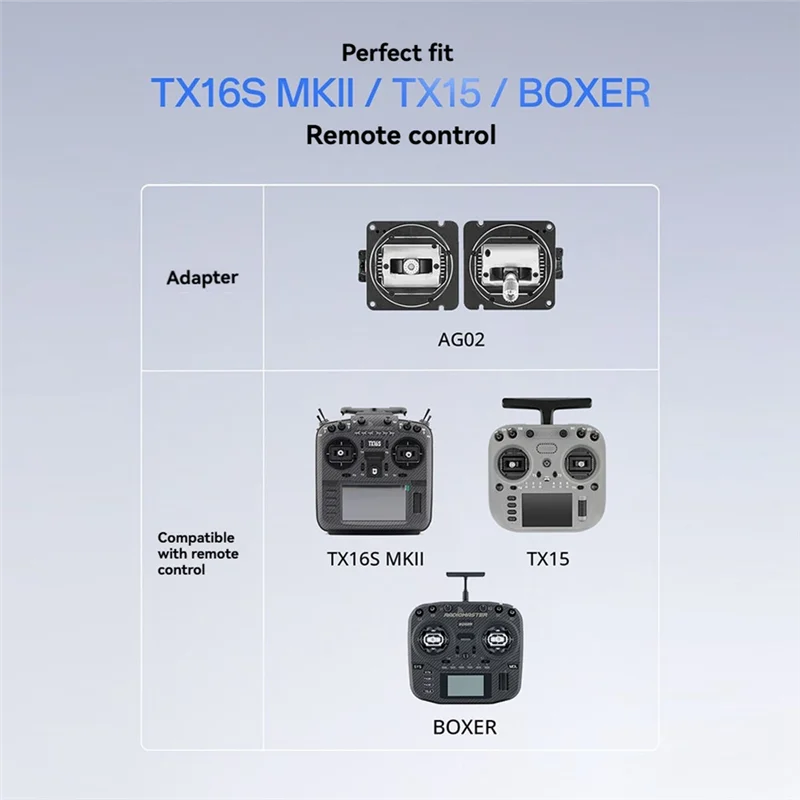 B24B AG02 подвески с ЧПУ, 22 шт., металлический двусторонний регулируемый джойстик для TX16S MKII/TX15/BOXER, пульт дистанционного управления