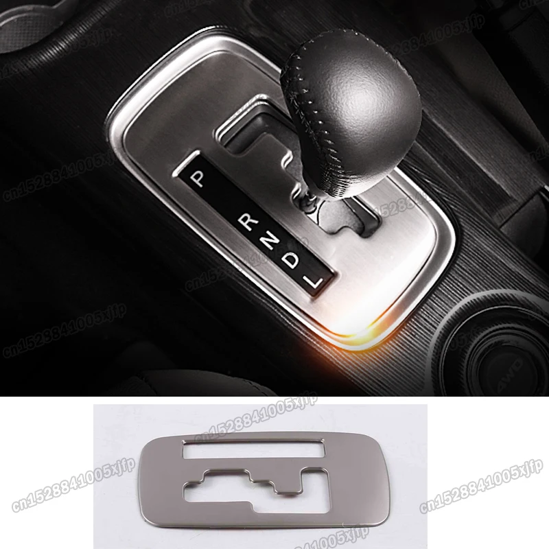 car gear shift panel trims for Mitsubishi Outlander 3 2013 2014 2015 2016 2017 2018 2019 2020 2021 2022 interior accessories