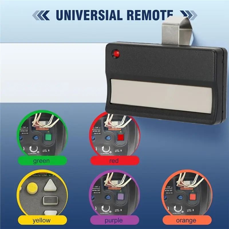 【FEEL THE DIFFERENCE 】Rolling Code 433.92Mhz Garage Door Remote Control(10PCS) For Chamberlain Liftmaster 4330E 4333E 4332E 4335