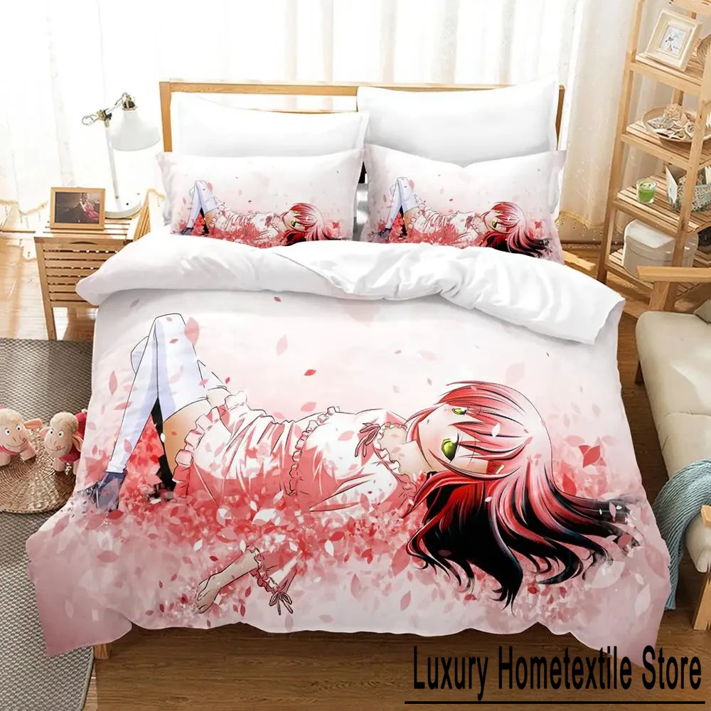 3D Hayate the Combat Butler Bedding Set Single Twin Full Queen King Size Bed Set Adult Kid Bedroom Duvet cover Sets Anime Bed