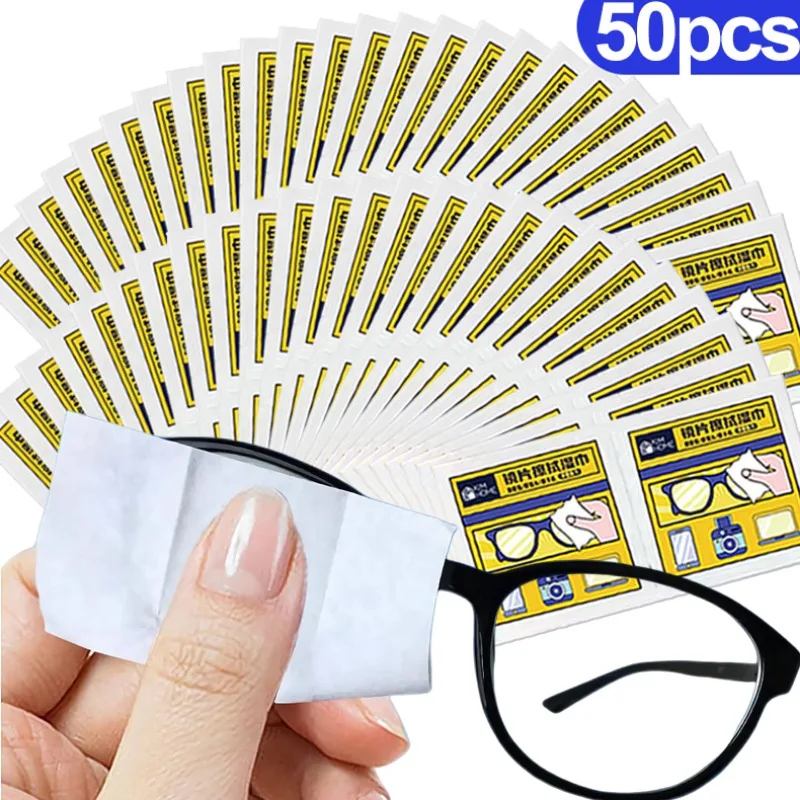 Individual Packing Cleaning Cloth Portable High Quality Glasses Cleaner Eyewear Cloth Len Phone Screen Cleaning Wipes Wholesale