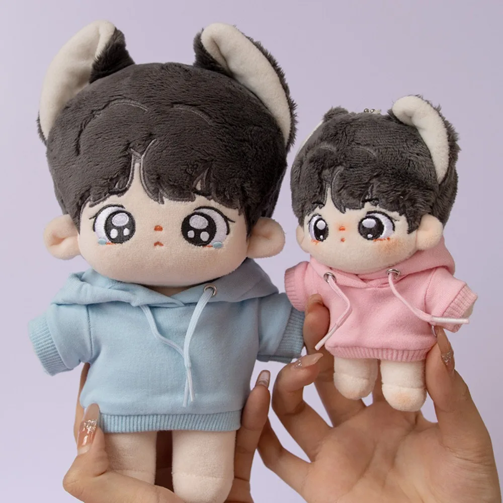 Cute Fashion Mini Handmade Clothes Hoodies For 10/15cm/20cm Cotton Doll Sweatshirt Outfits For 1/12 BJD Dolls Top 1/11 1/12 OB11