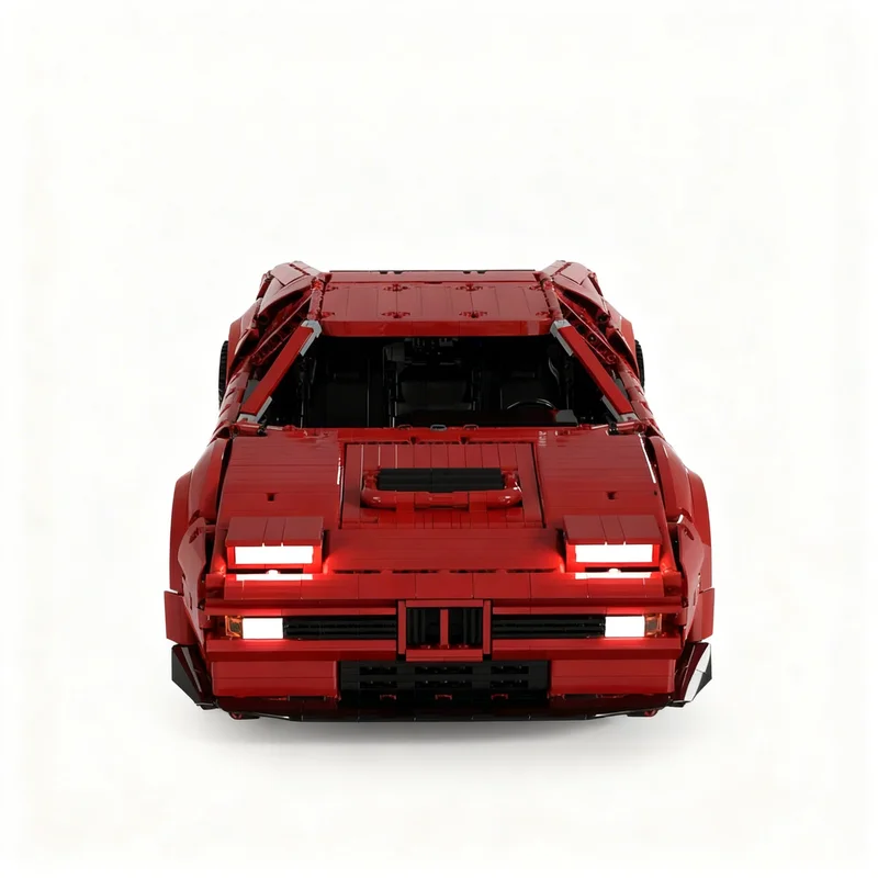 3064pcs MOC BMW M1 Red 1 8 Tec - Model Kit Decals 评论和价格