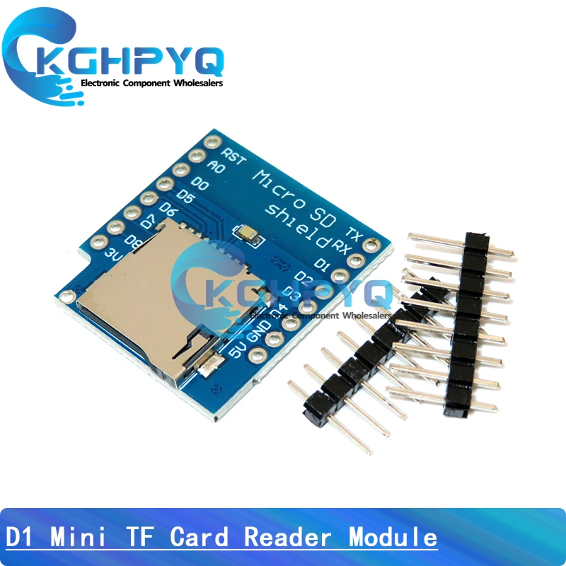 Щит для карты Micro SD для WeMos D1 Mini TF WiFi ESP8266, совместимый беспроводной SD-модуль для Arduino для WeMos D1 Mini Module Щит для карты Micro SD для WeMos D1 Mini TF WiFi ESP8266, совместимый беспроводной SD-модуль для Arduino для WeMos D1 Mini Module