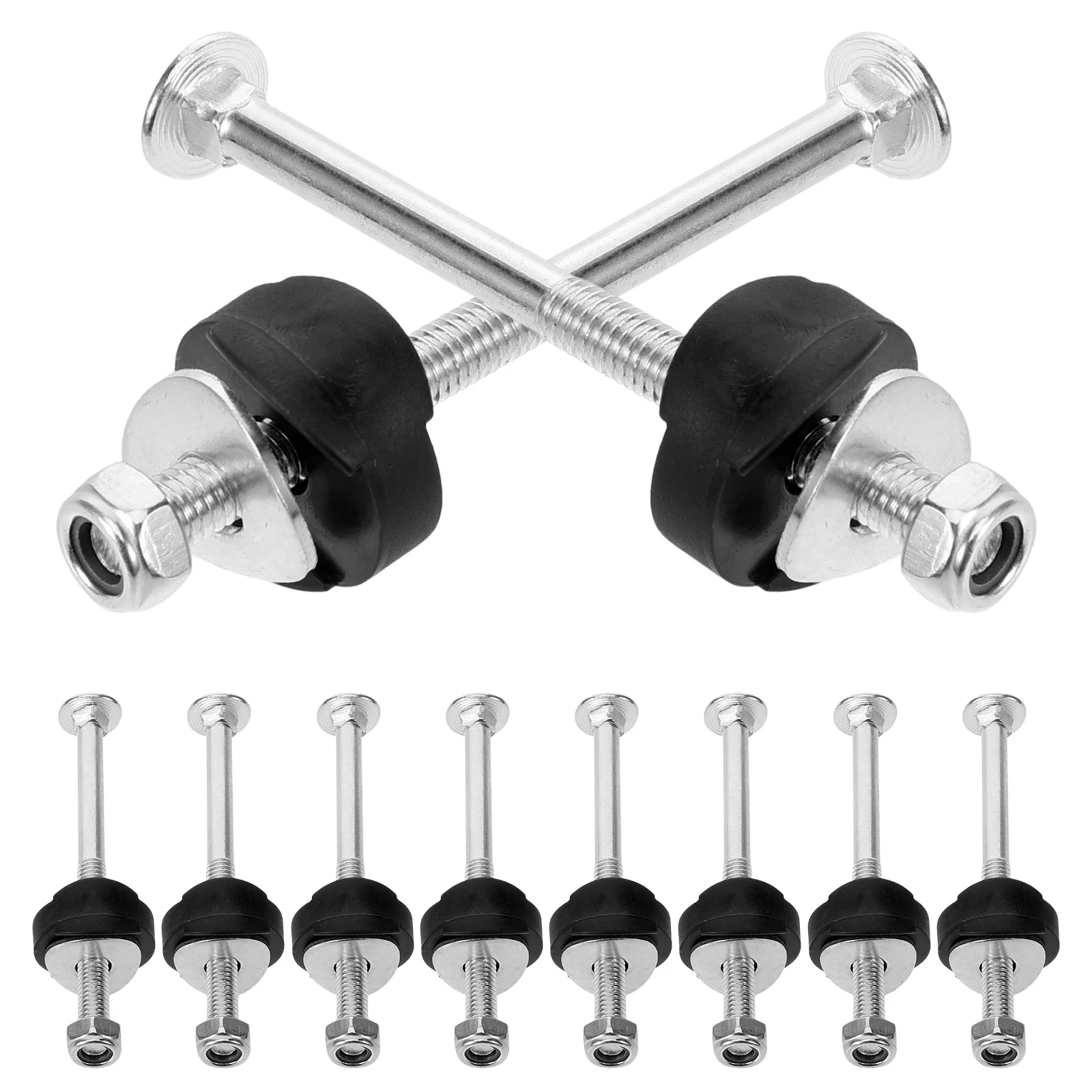 

1 set Trampoline Screws Parts Resistant Fixing Durable Metal Stable Toys Wear-Resistant Trampoline Screws Outdoor