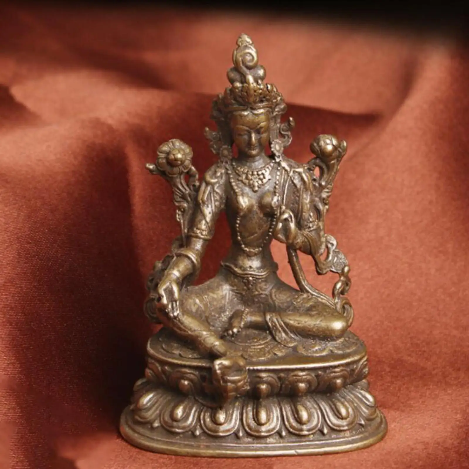 Kleine Buddha-Statue, Buddhistische Figur, Buddhismus-Skulptur, Sammlung,