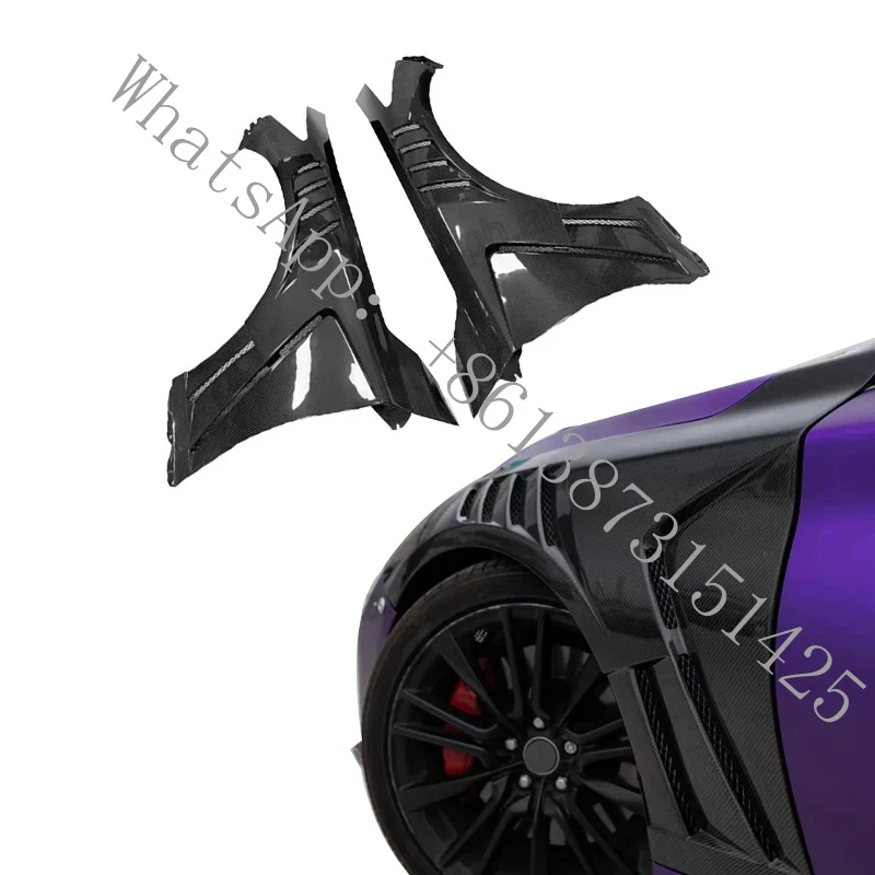 

Suitable Custom Car Accessories, Black Real Carbon Fiber Front Side Q50 2018-2022, Upgrade