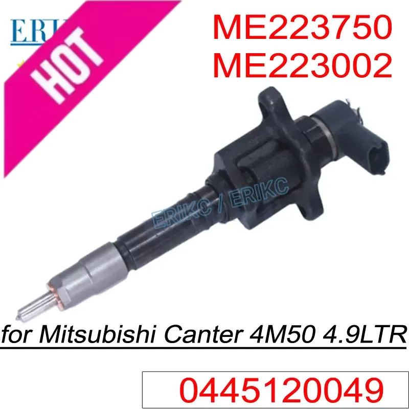 Injector 0445120049 For Mitsubishi Canter 4M50 4.9LTR 0 445 120 049 Diesel Nozzle For MMC-NFZ ME223750 ME223002 Fuel Sprayer