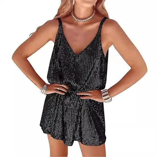 مثير فتاة حار V-ne Strapl نادي الدكتور الرغبة النقية التألق البوليستر منتصف الخصر Princ Sle محبوك الصيف الدكتور