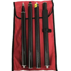 2M PRISM POLE SURVEYING Carbon fiber Survey 4 poles GPS SURVEYING TYPE total Station