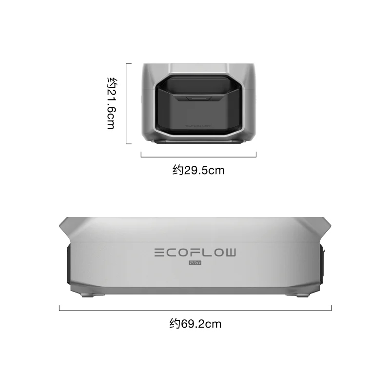 Eco Flow Delta Pro 3 Power-up Pack Outdoor Mobile Power Bank Expansion Charging Bag Laptop Portable Camping High Power Battery