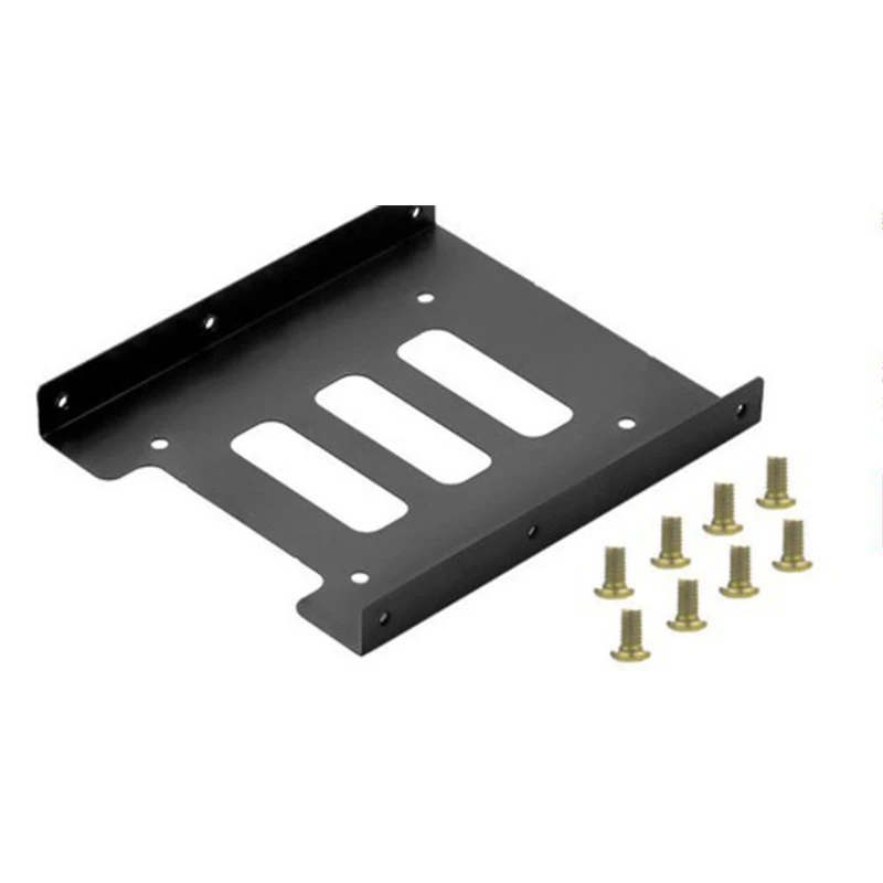 2.5 in SSD HDD to 3.5 in Metal Mounting Adapter Bracket Dock Hard Drive Holder