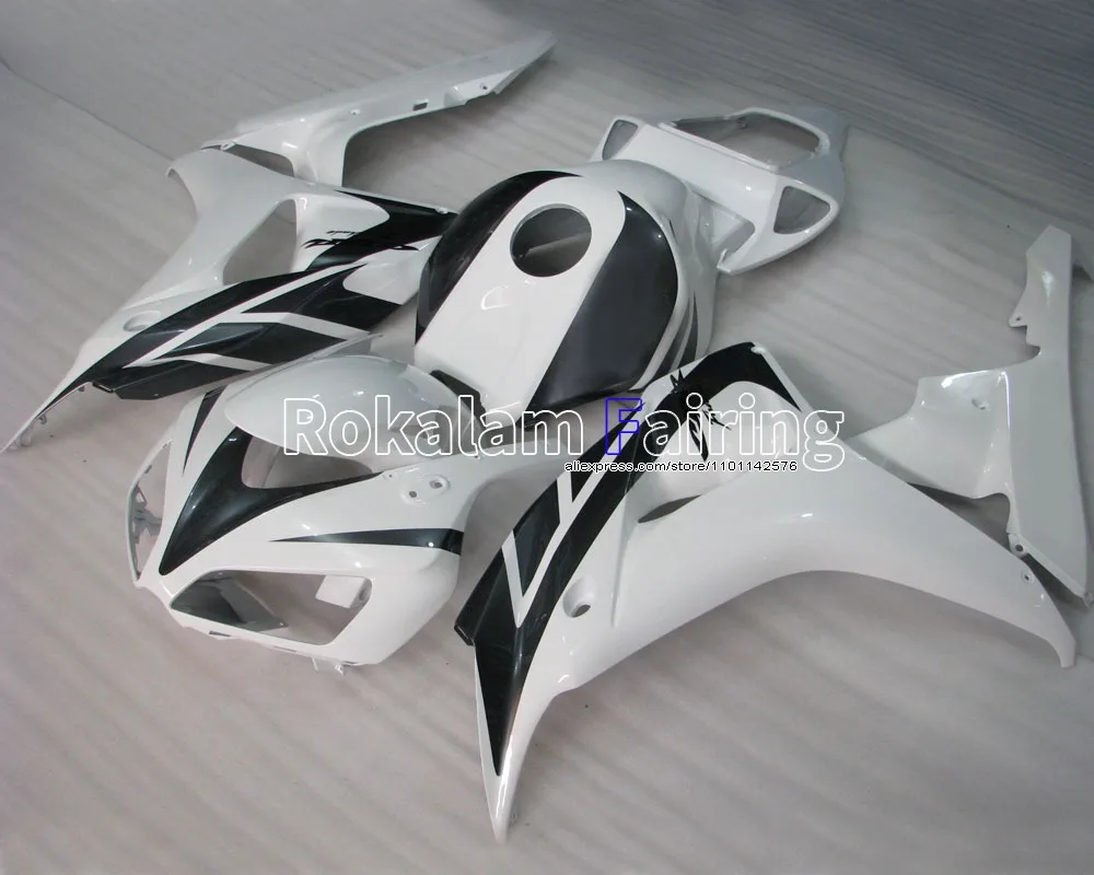 Best Price Moto kit For Honda CBR1000RR 06 07 RR CBR1000  2006 2007 Black White Body Work Fairing (Injection molding)