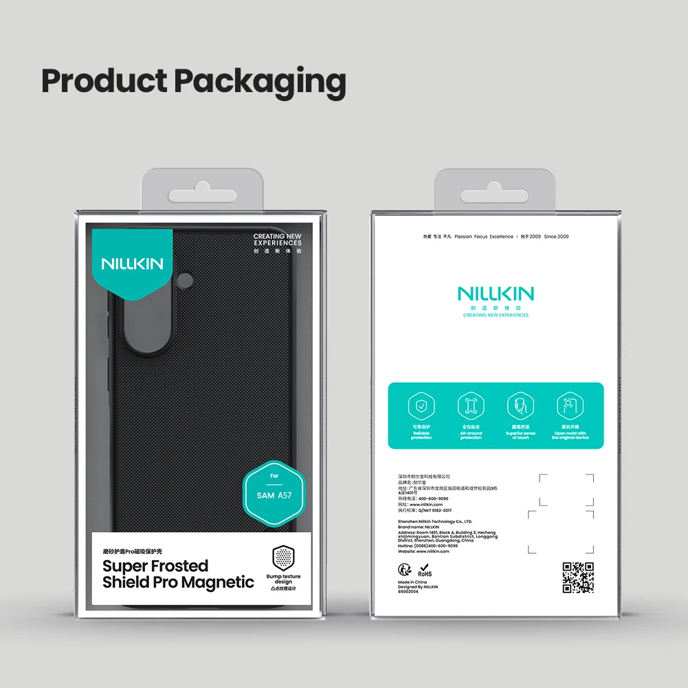 Für Samsung Galaxy A57 5G Hülle NILLKIN Passgenaue Hülle Magnetische Super Frosted Shield Matte PC-Abdeckung Für Samsung Galaxy A57 – Detail 22