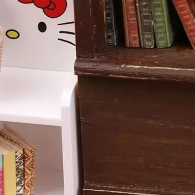 1/12 ドールハウスハロー KT 猫本棚収納ラックモデルドールハウス家具装飾おもちゃマイクロシーン建設小道具