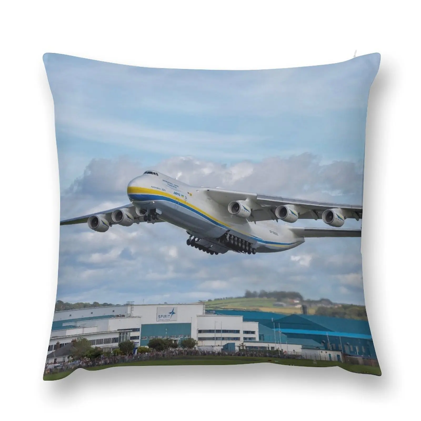 Antonov An-225 Mriya Throw Pillow Luxury Pillow Case luxury sofa pillows pillow