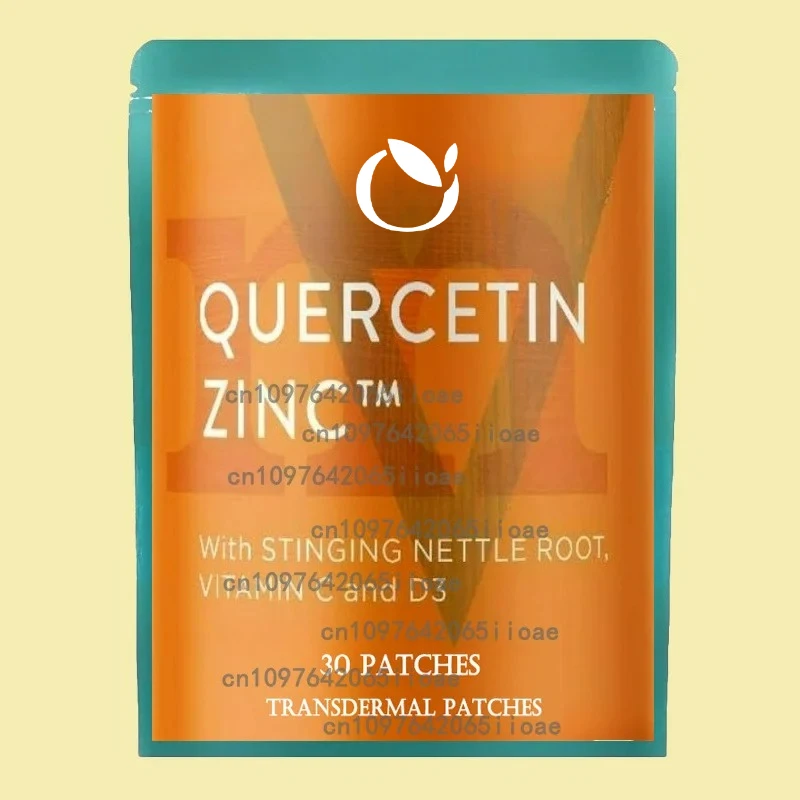 

30 пластырей Кварцетин 500 мг, иммунитетные витамины и запросиновые витамины, пластыри длядермальных веществ