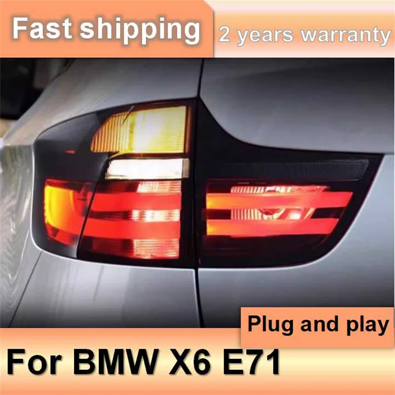 

Car Accessories for BMW X6 E71 Taillights 2008-2014 E71 Tail Lamp Rear DRL Fog Brake Turn Signal Reversing