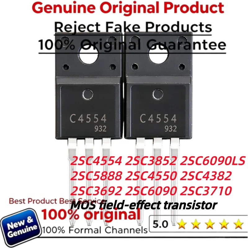10PCS Original 2SC4554 2SC3852 2SC6090LS 2SC5888 2SC4550 2SC4382 C3692 C6090 C3710 TO-220F C4554 C3852 C6090 C5888 C4550 C4382