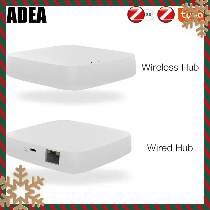 

ADEA Tuya ZigBee Smart Gateway Hub Smart Home Bridge Smart Life APP Wireless Remote Controller Works with Alexa Google Home