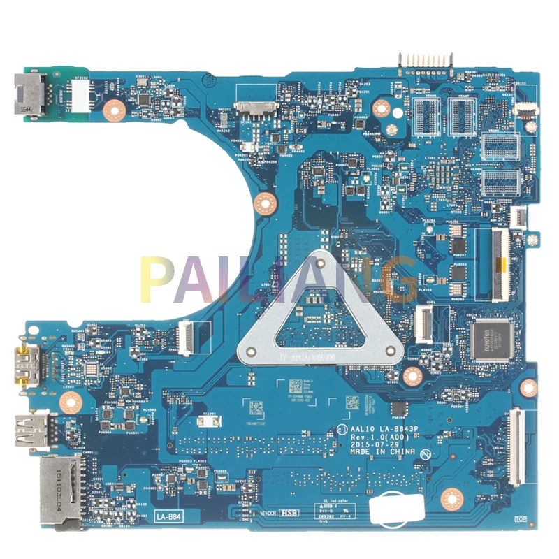 Imagem -06 - Placa-mãe Portátil para Dell Mainboard Cpu i3 i5 5ª Geração Gpu Hdmi Vga La-b843p 5458 5558 5758