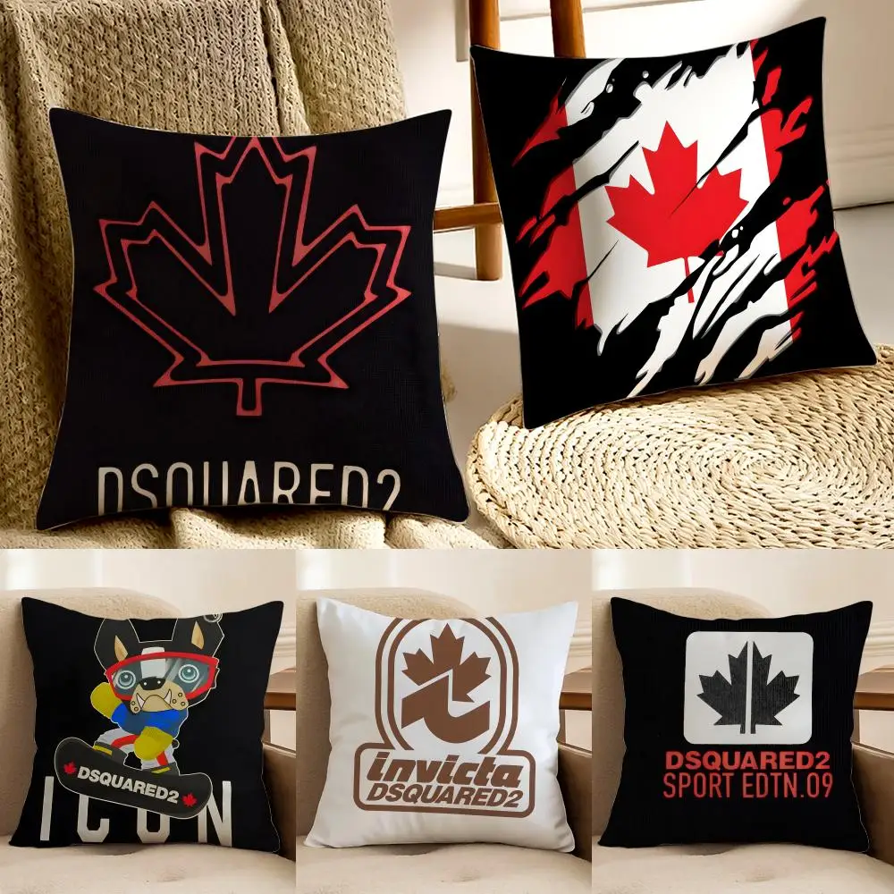 Popular Cool Picture dsquared2 Cushion Cover Pillowcase Anti-dustmite living Room Sofa Decor Cushion Room