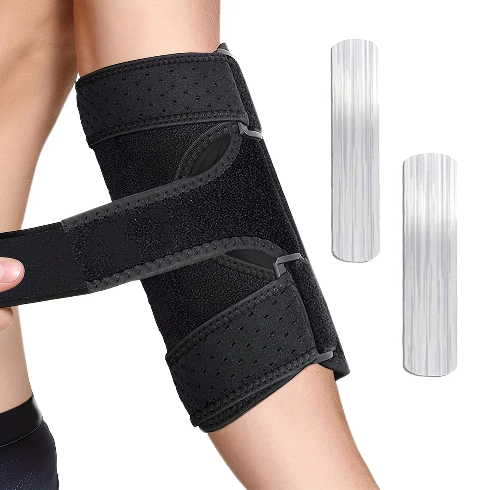

1pcs Elbow Brace Sports Hand Protector Compression Breathable Sports Elbow Pads Suitable for Sports Sleeping Use