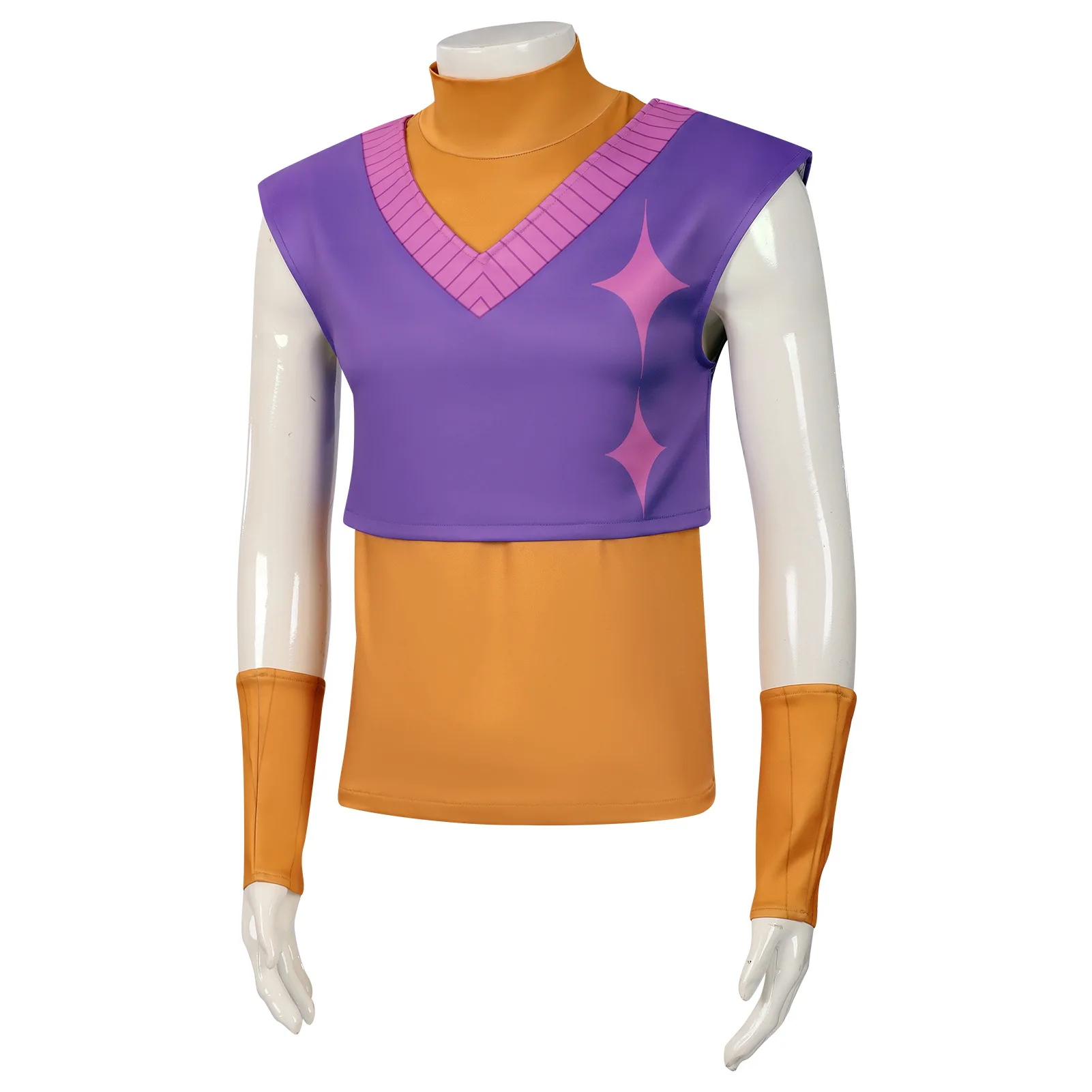 أنيمي KPOP شيطان هنتر زي الهالوين التأثيري ساجا بنين غامض الأرجواني سترة قصيرة الأكمام موضوع حفلة الزي للرجال طفل