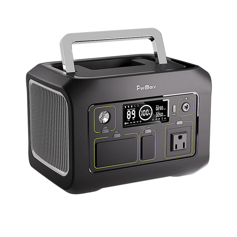 

PurMars 300W Portable Power Station ,solar power station 288Wh,110V,lifepo4 power station for Camping and Home CPAP 90000mAh