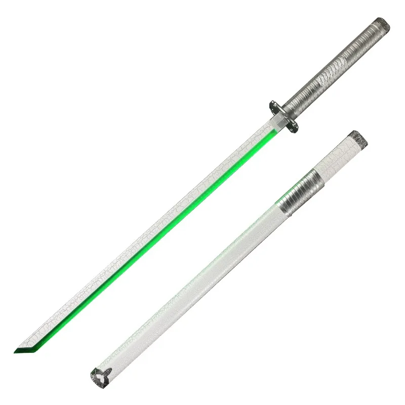 99cm/38.98인치 라이트세이버 칼집 포함 카타나 검 모델 코스프레 소품 연습용 발광 장난감 생일 선물 장식품 수집품