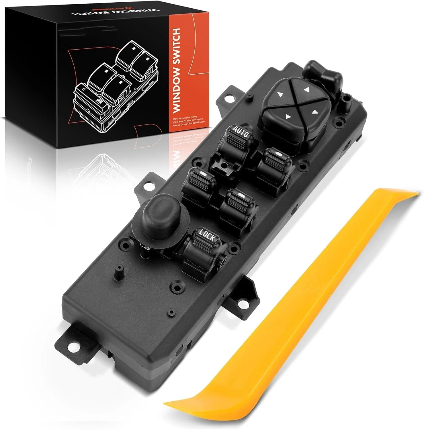 

Главный переключатель стеклоподъемника, совместимый с Jeep Grand Cherokee 1999-2004 гг., 30 контактов, передняя левая сторона водителя 5JM60DX9AB, DWS1519