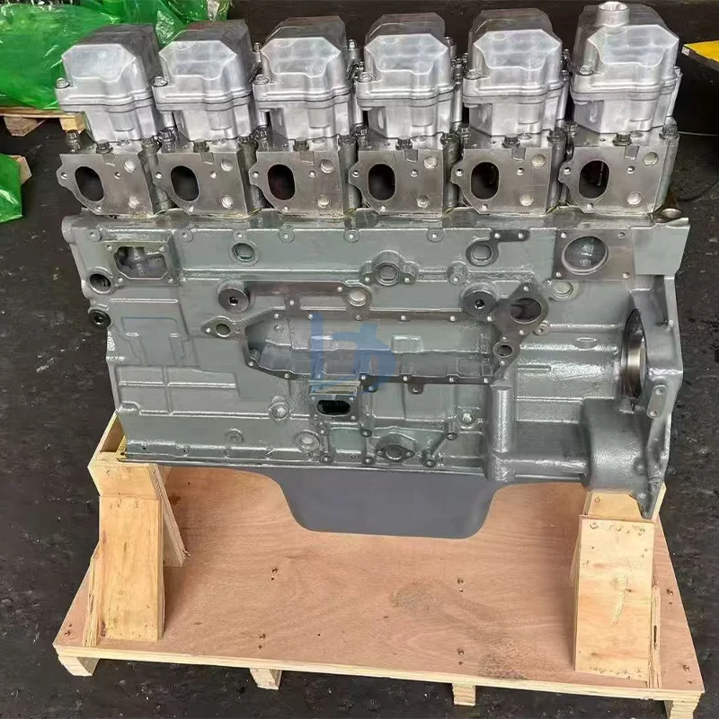 6D125-1 New Diesel Engine 6D125 PC400-8 Engine Cylinder Block Assy For Komatsu PC400 Engine Parts Long Cylinder Block