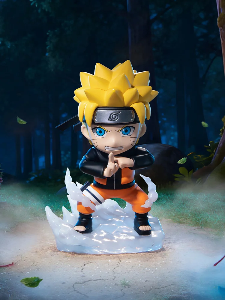 Anime Naruto Blind Box Actionfigur Uzumaki Naruto Uchiha Sasuke FUNISM Original Sammelmodell Ornamente Spielzeug Geburtstagsgeschenke
