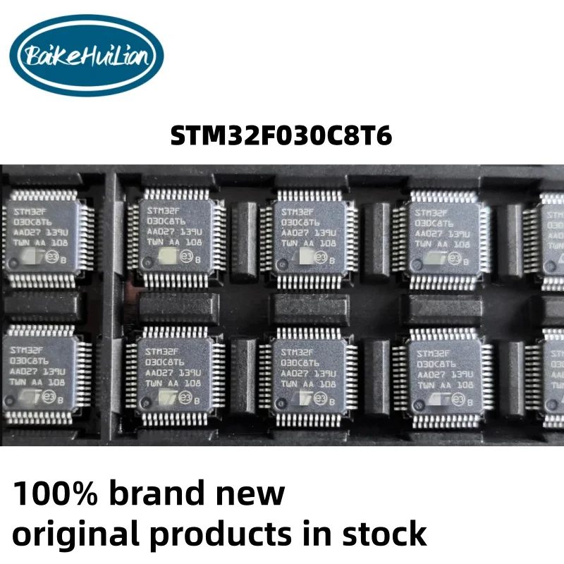 Brand new original STM32G030C8T6 LQFP-48 ARM Cortex-M0+ 32-bit microcontroller - MCU