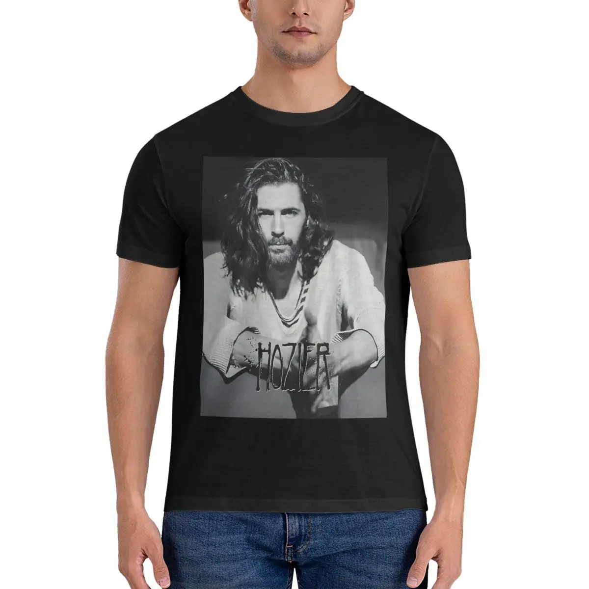 Vintage Dalapun New Show Wasteland Baby T-Shirts for Men Round Neck 100% Cotton T Shirts Hozier Short Sleeve Tee Shirt Unique