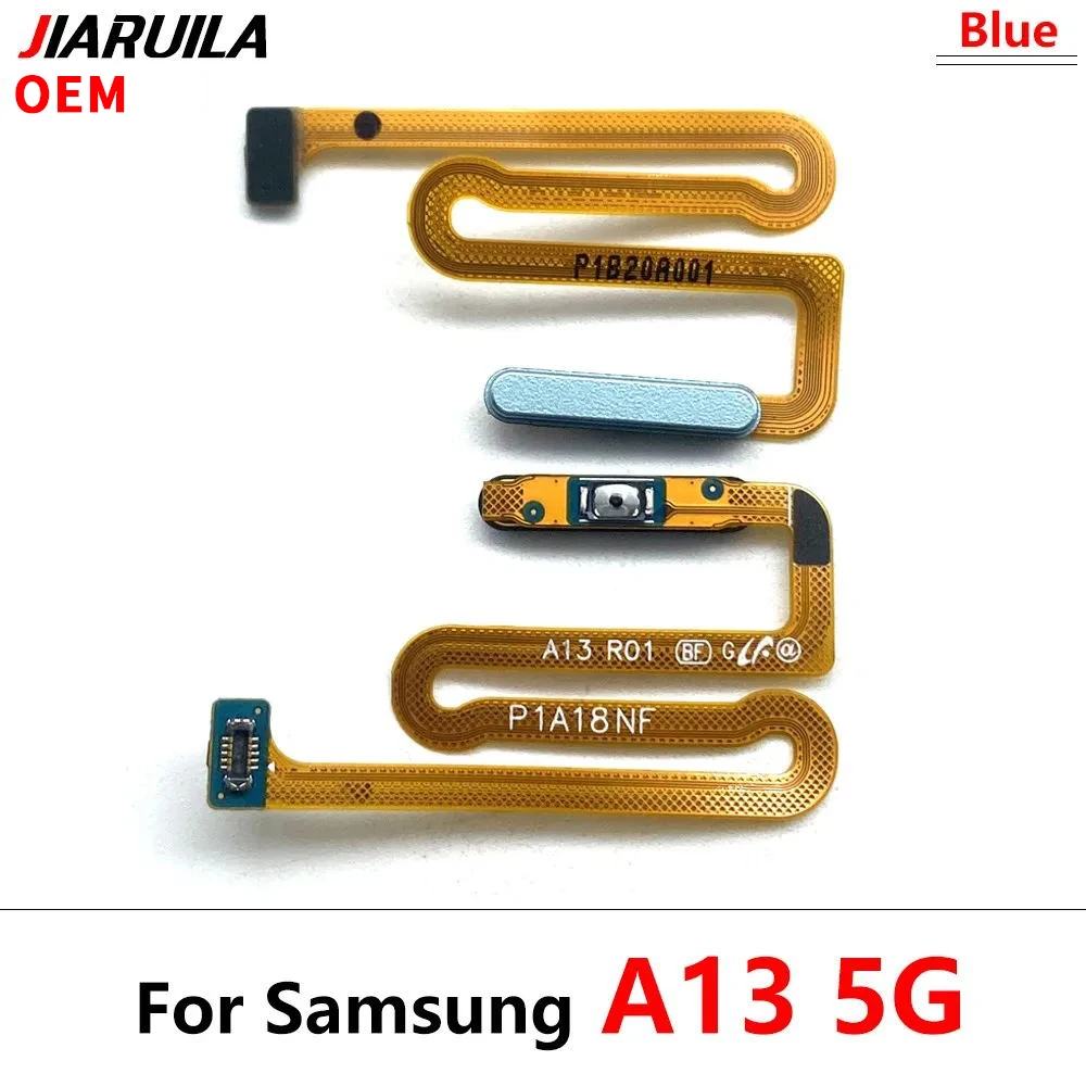 Home Button Flex Cable For Samsung A13 4G A23 A13 5G Fingerprint with Power Button Touch Sensor Flex Ribbon