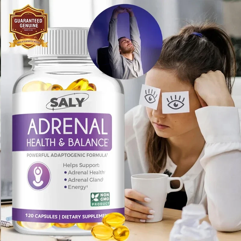 Adrenal & Balance Supplement - Maintains Balanced Cortisol Levels And Stress Relief, And Supports Adrenal System Function