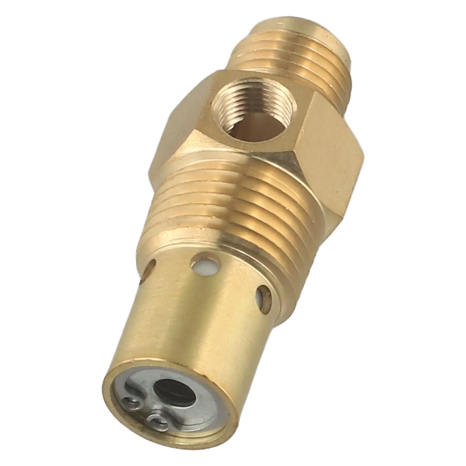 Efficient Brass Check Valve with Male Threads for Air Compressors Auto Release Functionality at High Pressures