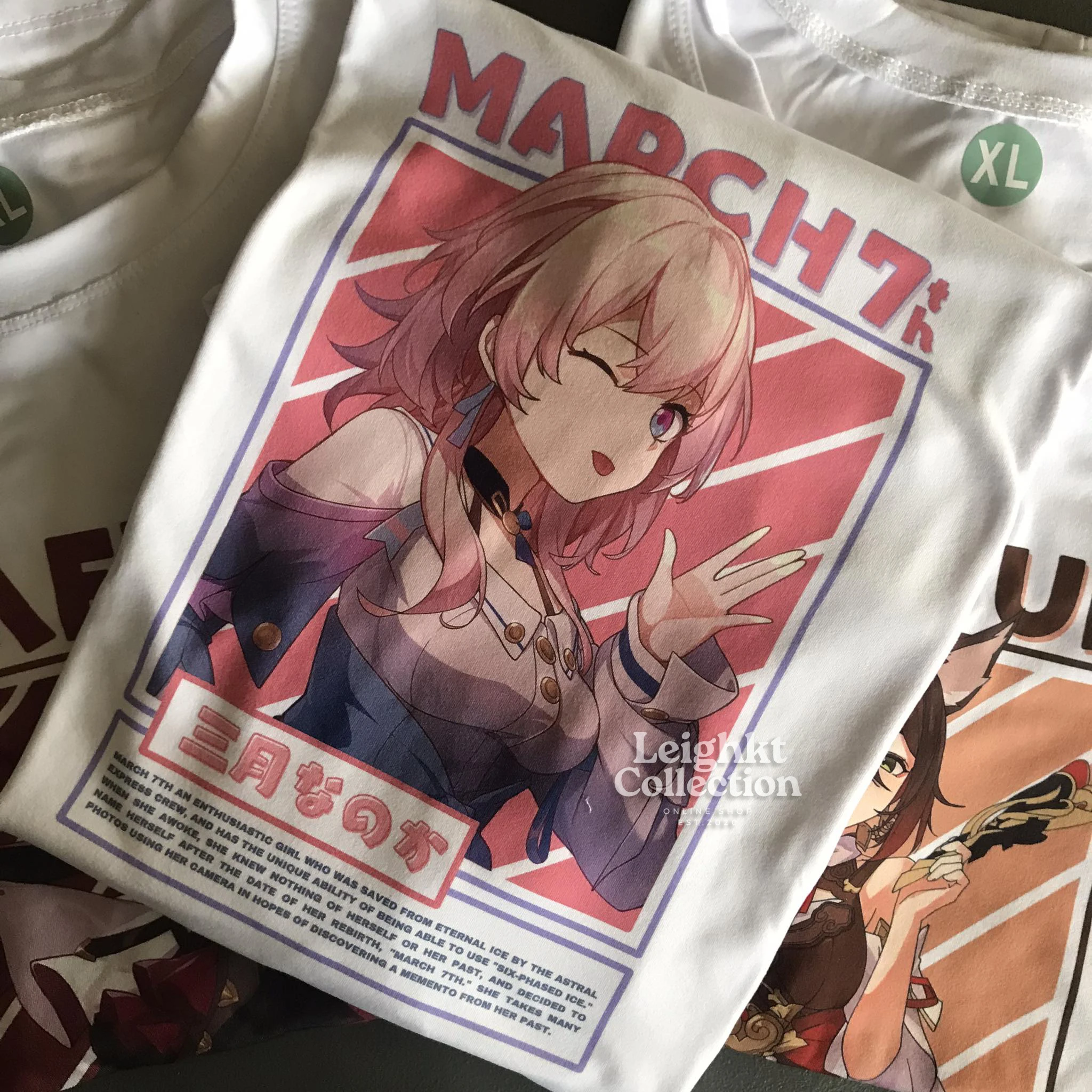 T-shirt March 7th Honkai Star Rail Gaming Shirt