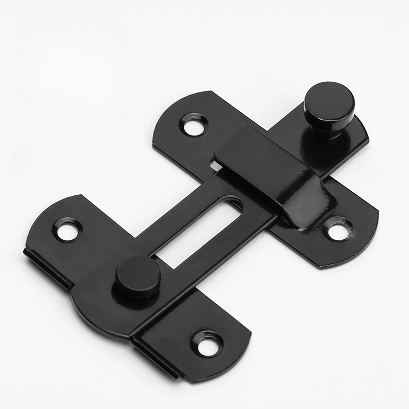 Thickened 304 Stainless Steel Door Buckle, Safety Bolt, Sliding Door, Flat Hasp, Anti-theft Buckle Lock Hardware Accessories.