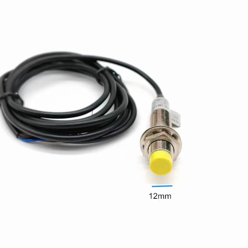 CHUX M12 NPN Non-Flush Type Inductive Proximity Sensor Switch DC 24V 4mm Detect Distance NO/NC Motion Sensors