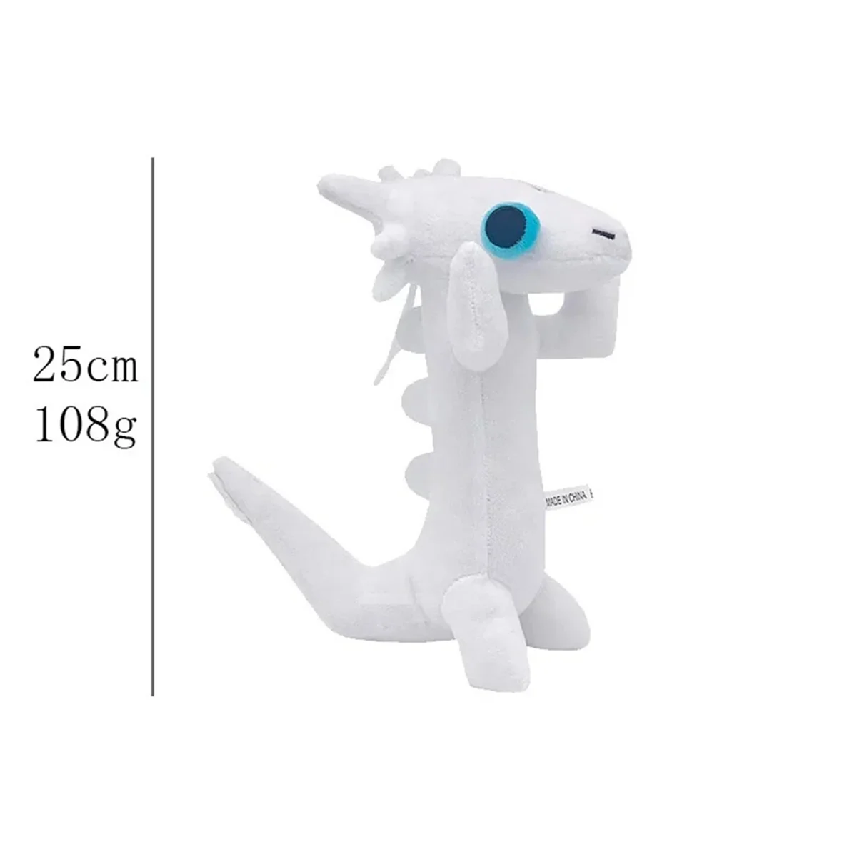 Toothless Dancing Meme Plüschtier Dancing Dragon Gefüllte weiche Tiere Plüschtiere 25 cm Puppe Anime Game Room Kissen Schwarz